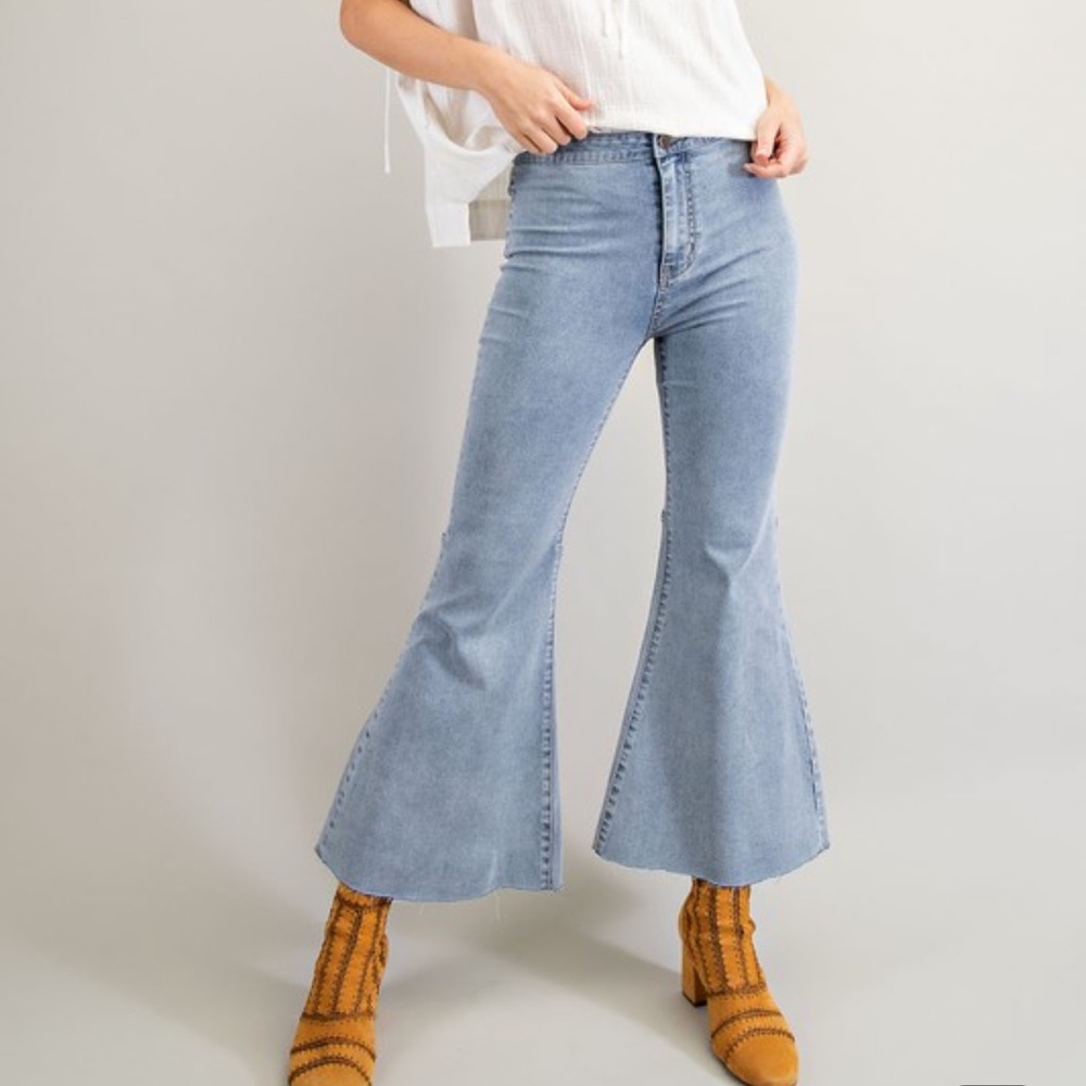 Ankle Cropped Jeans